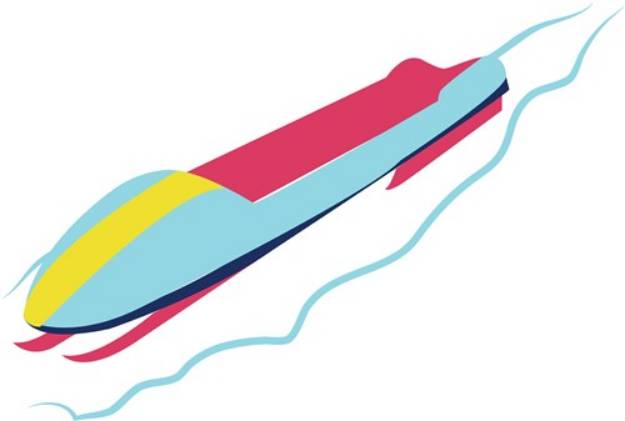 Picture of Bobsled SVG File