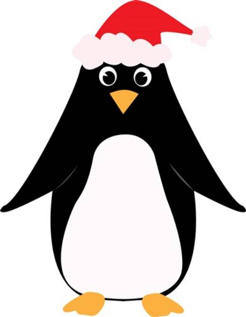 Picture of Christmas Penguin SVG File