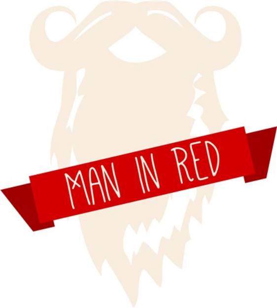Picture of Man In Red SVG File