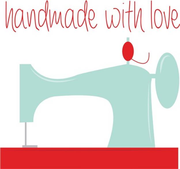 Picture of Handmade With Love SVG File