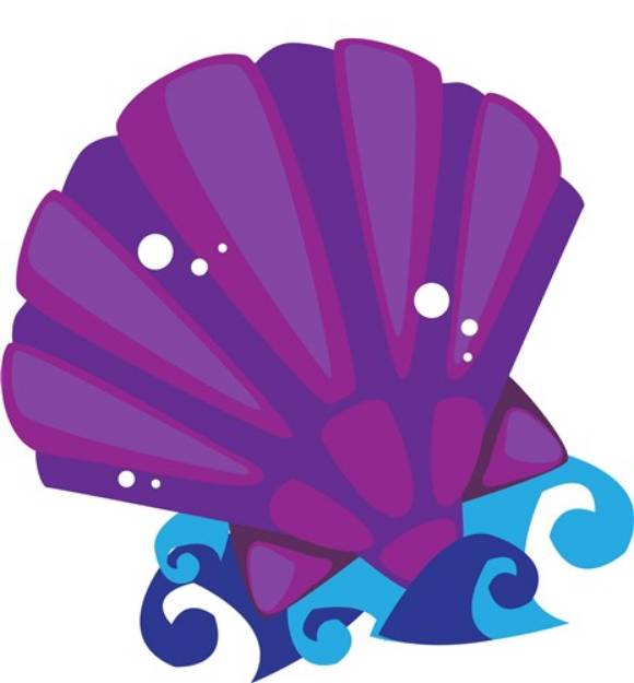 Picture of Sea Shell SVG File