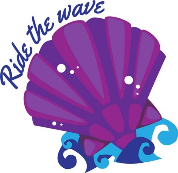 Picture of Ride The Wave SVG File