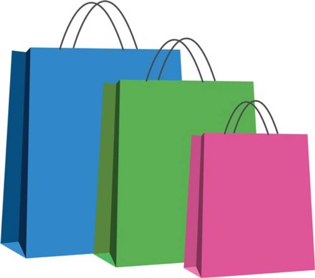 Picture of Shopping Bags SVG File