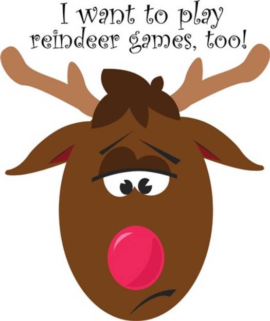 Picture of Reindeer Games SVG File