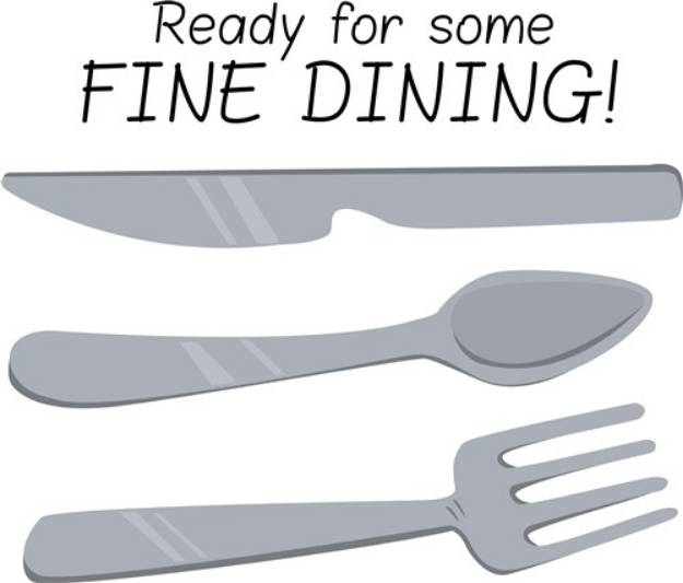 Picture of Fine Dining SVG File