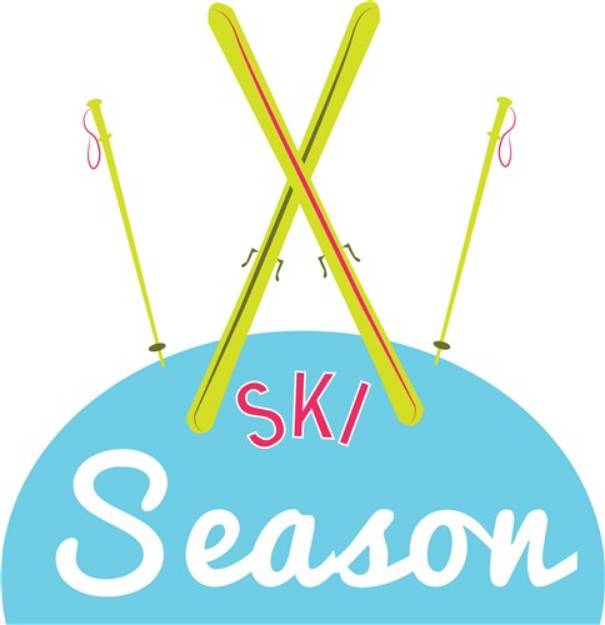 Picture of Ski Season SVG File