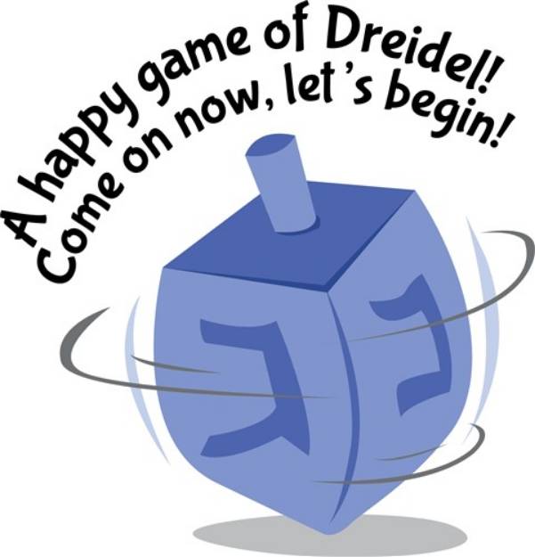 Picture of Game Of Dreidel SVG File