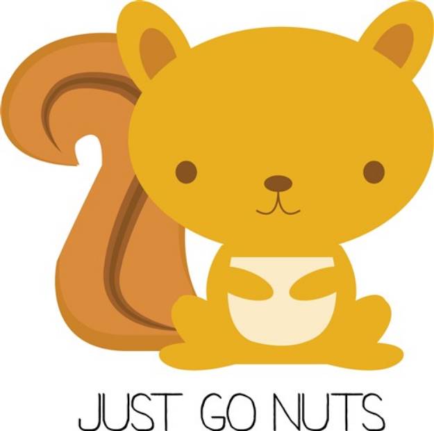 Picture of Just Go Nuts SVG File