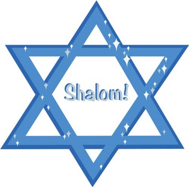 Picture of Shalom SVG File