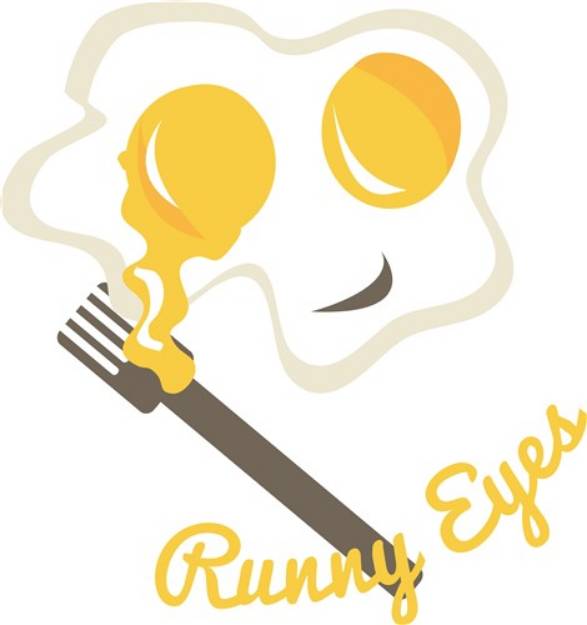 Picture of Runny Eyes SVG File