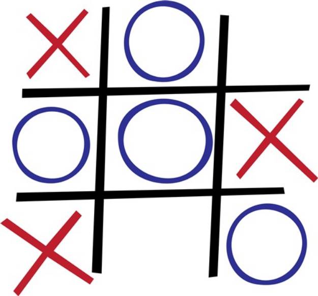 Picture of Tic Tac Toe SVG File