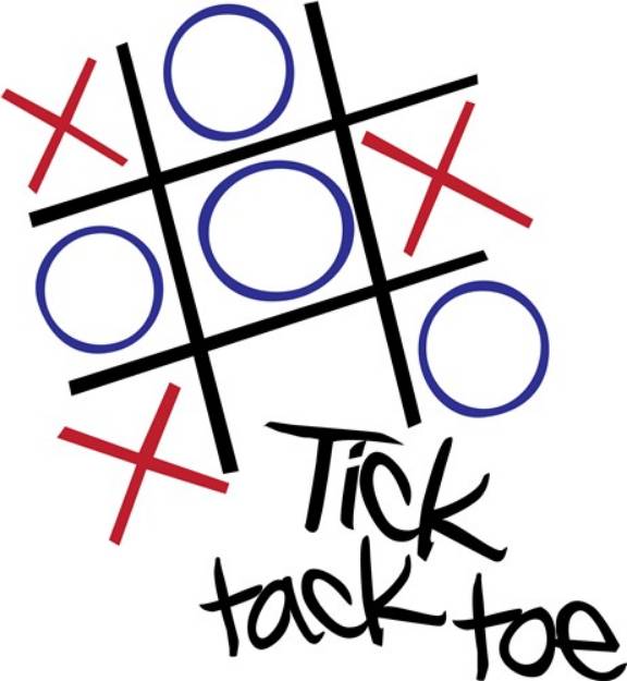Picture of Tic Tac Toe SVG File