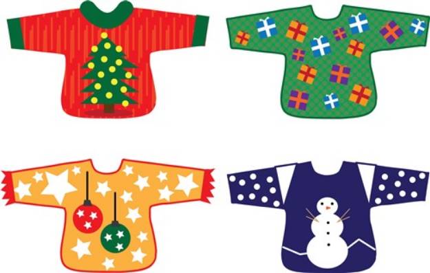 Picture of Winter Sweaters SVG File