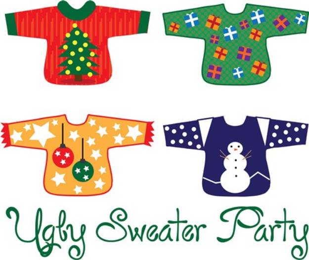 Picture of Ugly Sweater SVG File