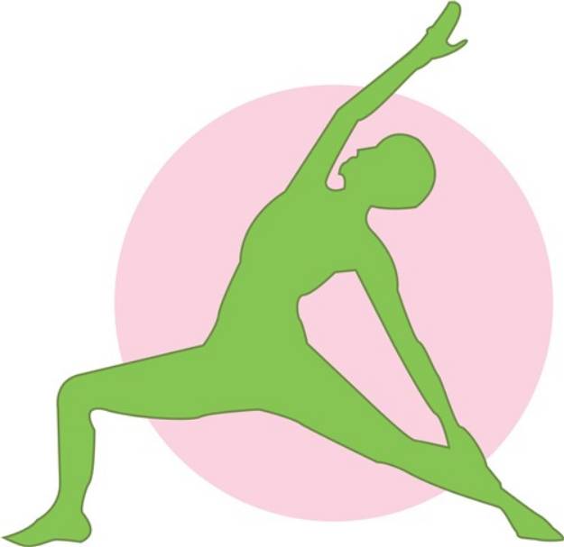 Picture of Yoga Woman SVG File