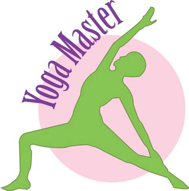 Picture of Yoga Master SVG File