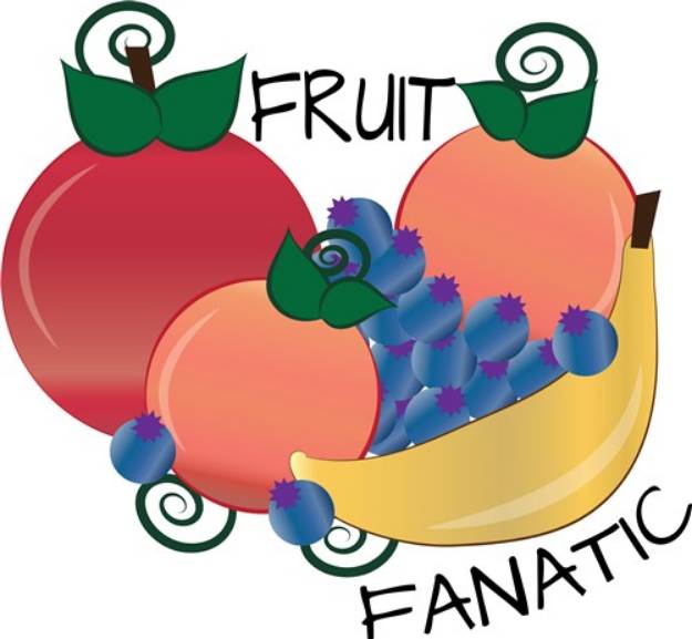 Picture of Fruit Fanatic SVG File