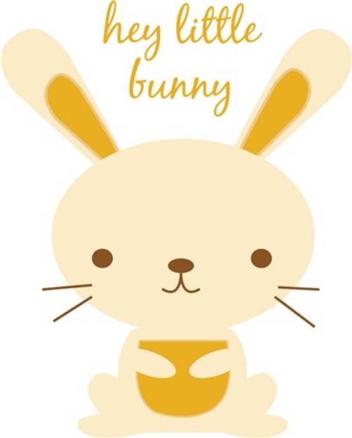 Picture of Little Bunny SVG File