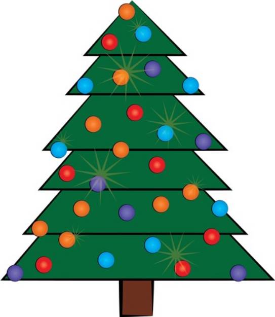 Picture of Holdiay Tree SVG File