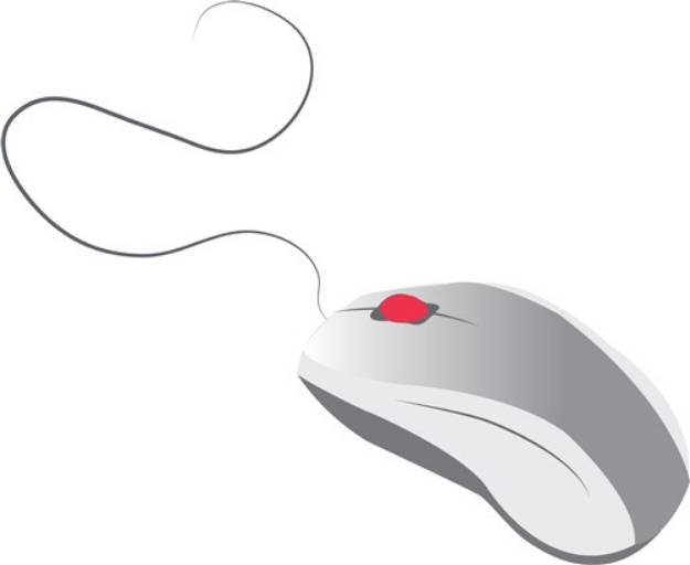 Picture of Computer Mouse SVG File