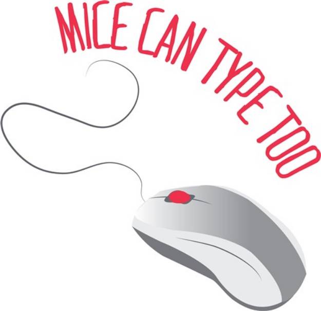 Picture of Mice Can Type SVG File