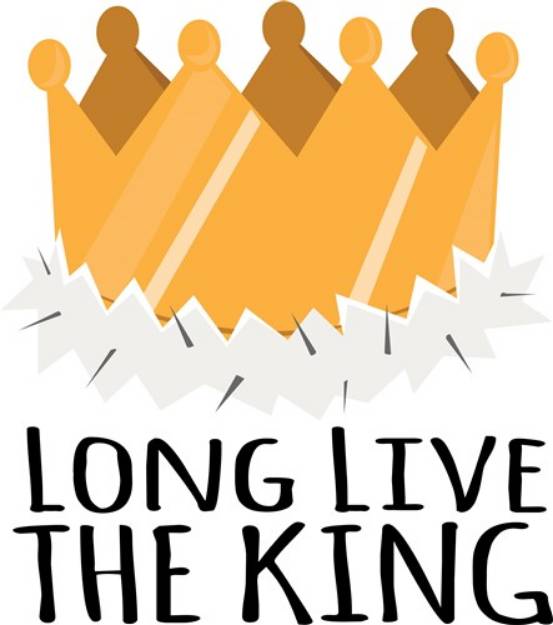 Picture of The King SVG File