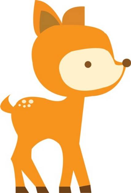 Picture of Baby Deer SVG File