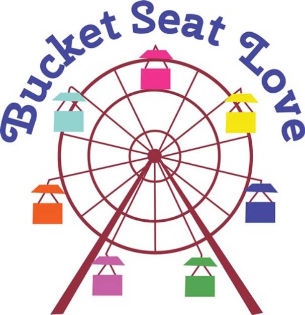 Picture of Bucket Seat SVG File