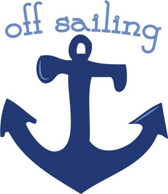 Picture of Off Sailing SVG File