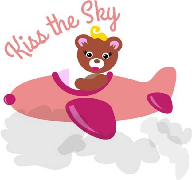 Picture of Kiss The Sky SVG File