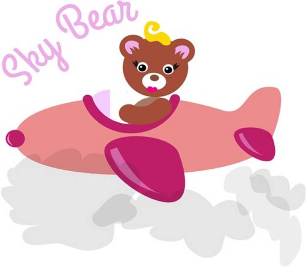 Picture of Sky Bear SVG File