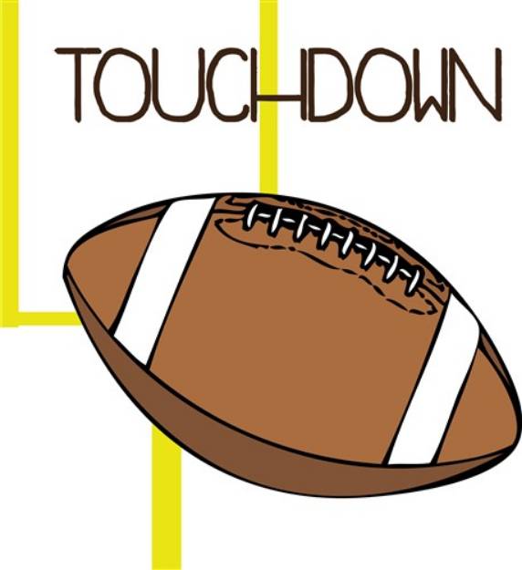 Picture of Touchdown SVG File