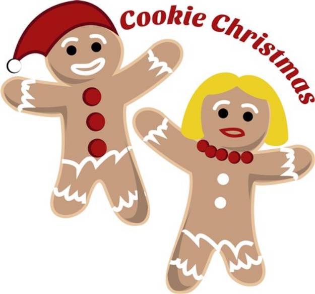 Picture of Cookie Christmas SVG File