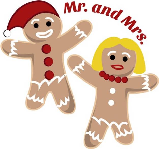 Picture of Mr And Mrs SVG File