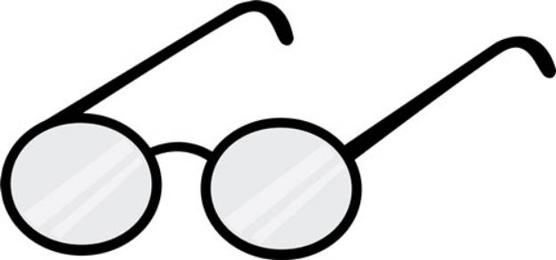 Picture of Eye Glasses SVG File