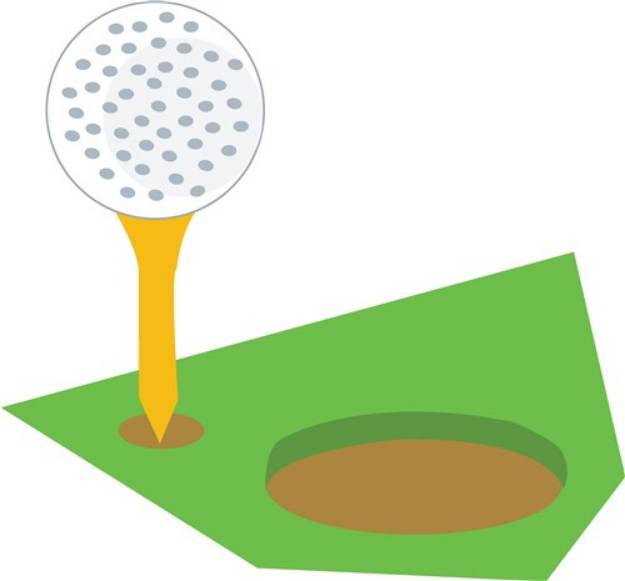 Picture of Golf Ball SVG File