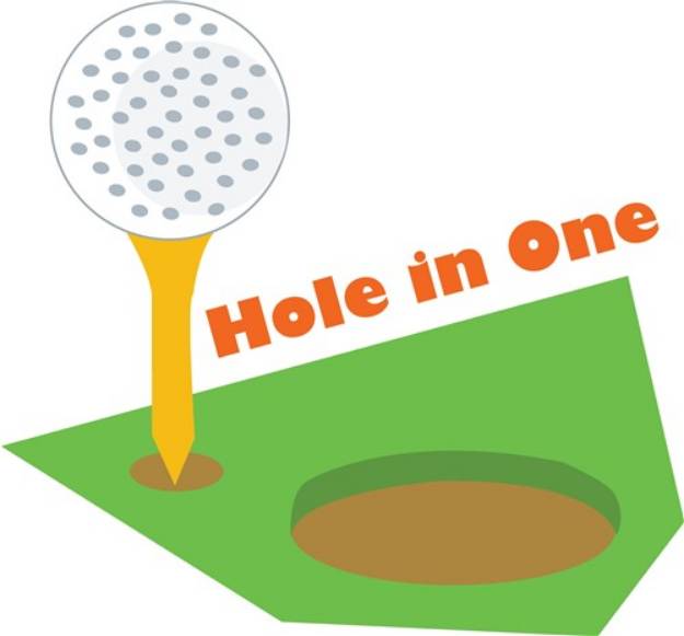 Picture of Hole In One SVG File