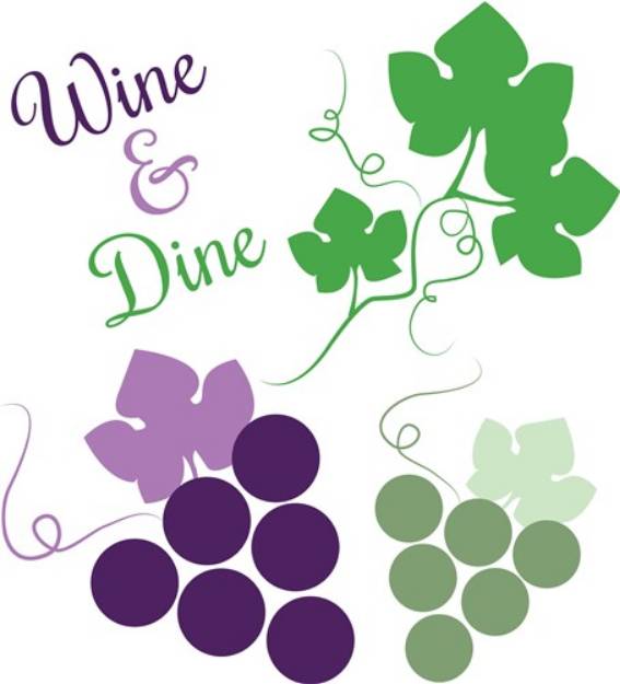 Picture of Wine & Dine SVG File