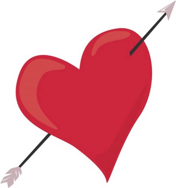 Picture of Heart & Arrow SVG File