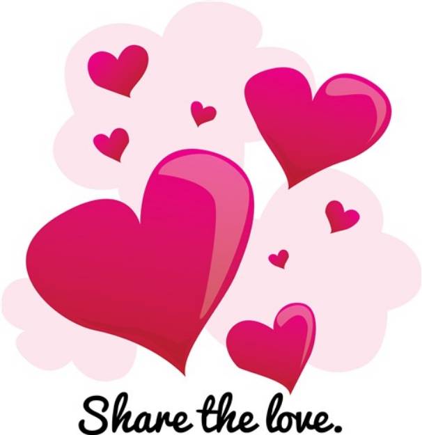 Picture of Share Love SVG File