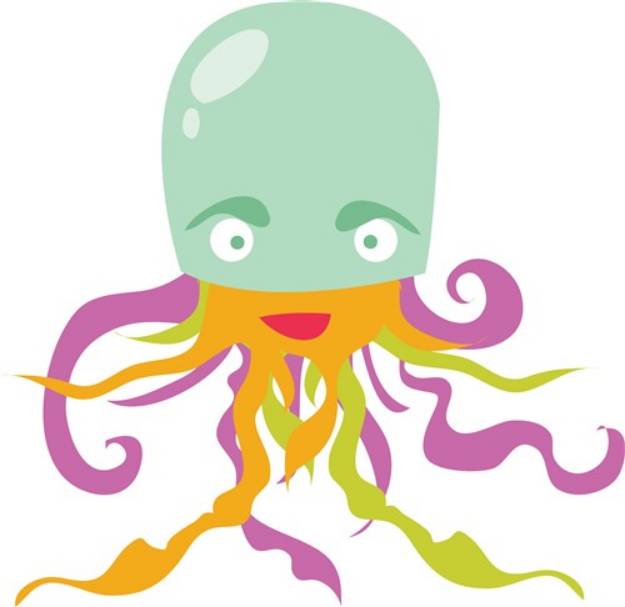 Picture of Jelly Fish SVG File