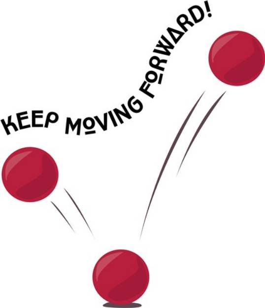Picture of Keep Moving SVG File