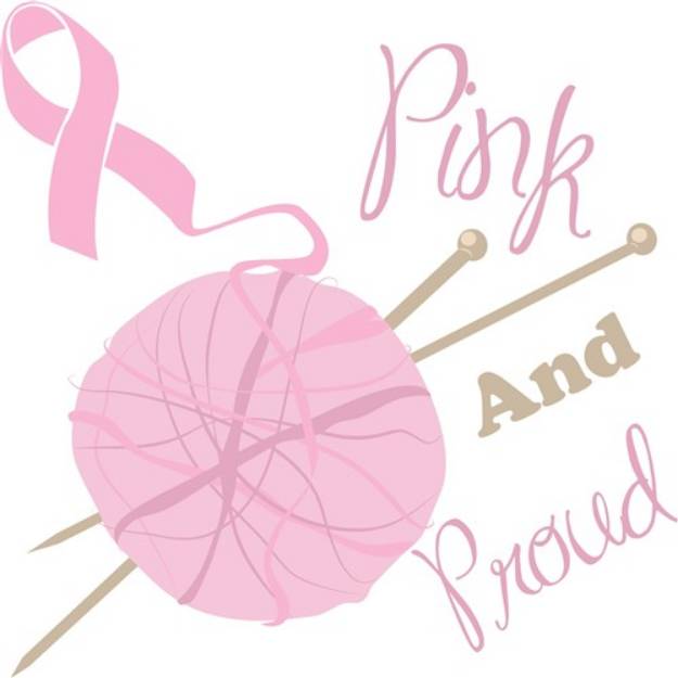 Picture of Pink And Proud SVG File