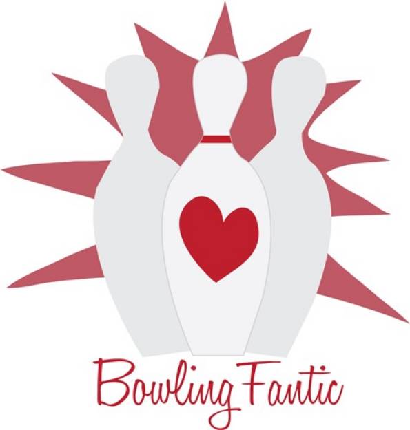 Picture of Bowling Fanatic SVG File