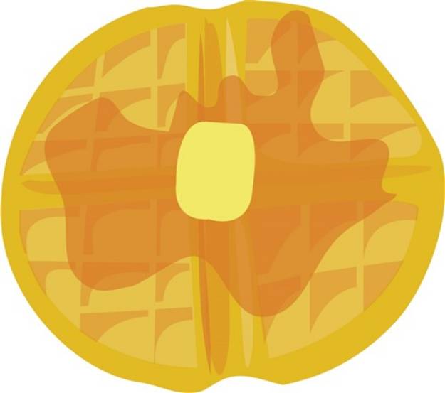 Picture of Waffle Breakfast SVG File