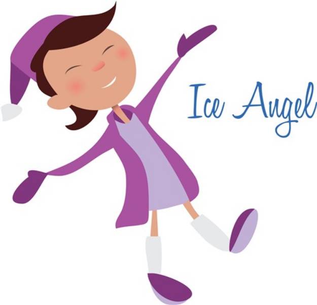 Picture of Ice Angel SVG File