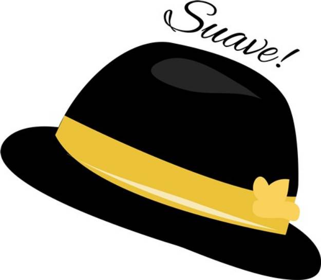 Picture of Suave Hat SVG File