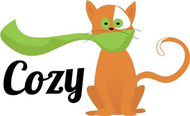 Picture of Cozy Cat SVG File