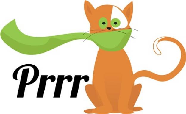 Picture of Prrr Cat SVG File