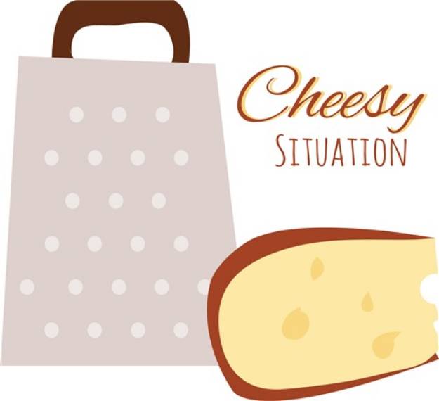 Picture of Cheesy Situation SVG File
